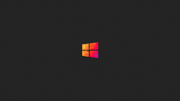 Windows 10 Polygon 4k Wallpaper