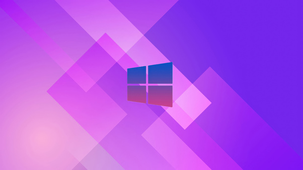 Windows 11 Purple Gradient Glass (1280x720) Resolution Wallpaper