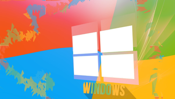 Windows Colorful Background Wallpaper