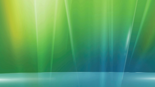 Windows Vista Aurora Greeny Wallpaper