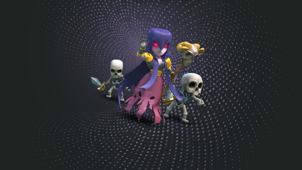 Witch Clash Of Clans HD Wallpaper