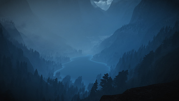 Witcher 3 Lake Wallpaper
