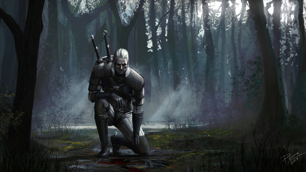 Witcher Geralt Of Rivia Wallpaper