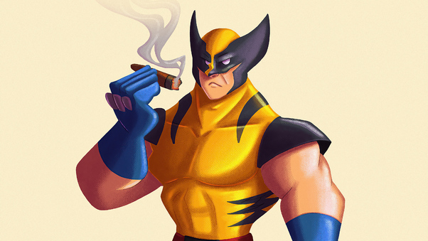Wolverine 2020 Smoking Wallpaper