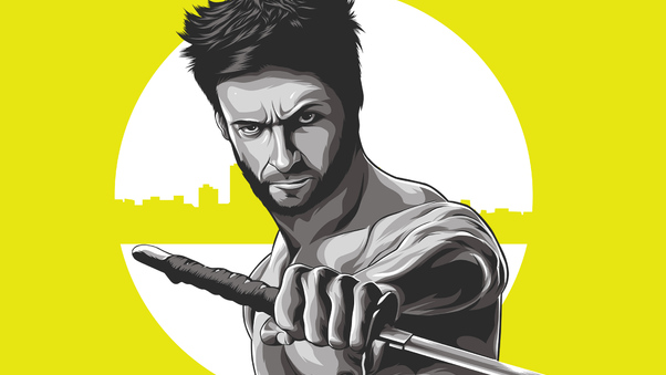 Wolverine 4k Illustration Wallpaper