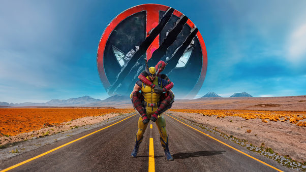 Wolverine And Deadpool Duo Wallpaper