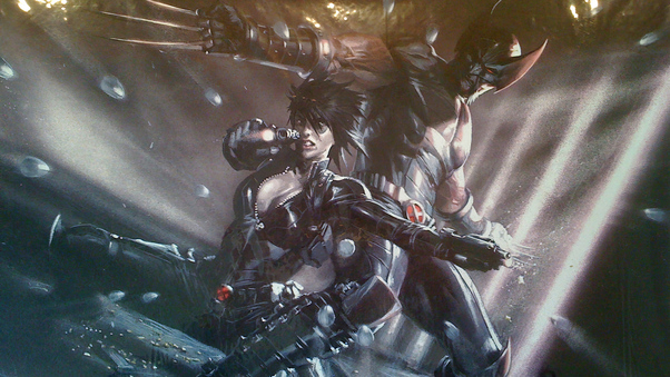 Wolverine And Domino X Force Wallpaper