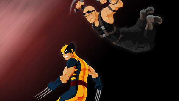 Wolverine And Riddick Wallpaper