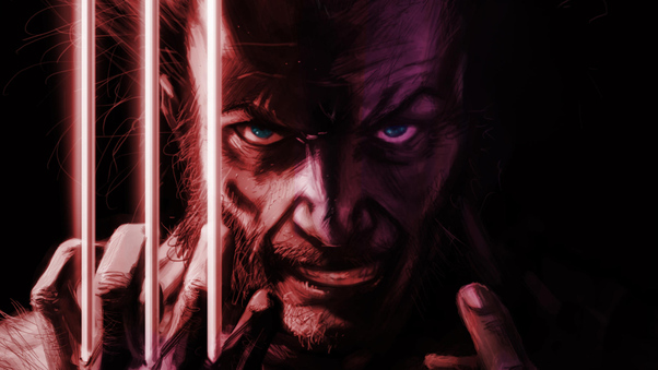 Wolverine Angry Art Wallpaper