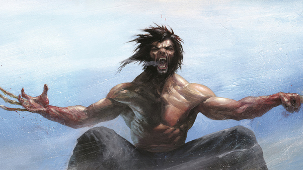 Wolverine Angry Artwork Wallpaper