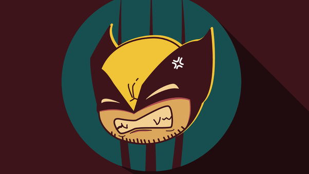 Wolverine Chibi Marvel Heroes Wallpaper