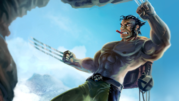 Wolverine Cliffhanger Wallpaper