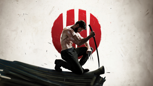 Wolverine Deadly Skill With A Samurai Sword Wallpaper