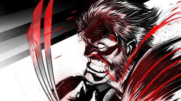 Wolverine Illustration 4k Wallpaper