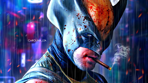 Wolverine Illustration Wallpaper