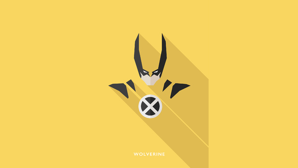 Wolverine Minimalist 4k Wallpaper