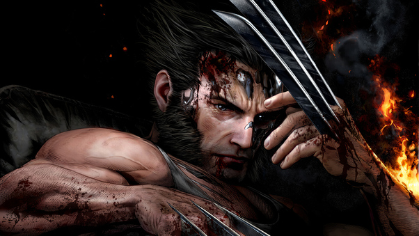Wolverine Showing Claws Wallpaper