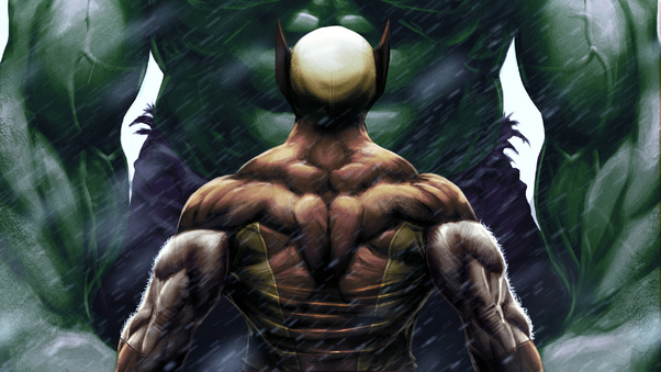 Wolverine Vs Hulk Wallpaper