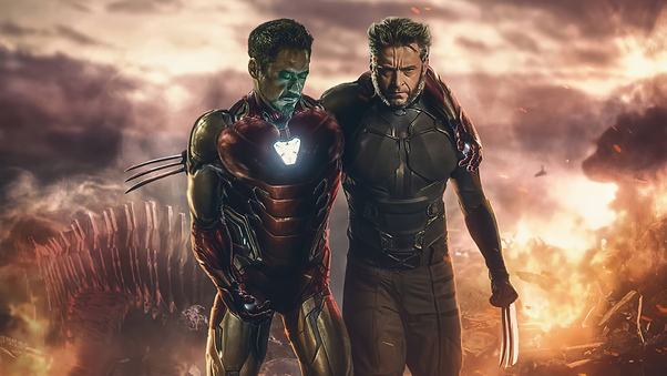 Wolverive Saved Iron Man Wallpaper