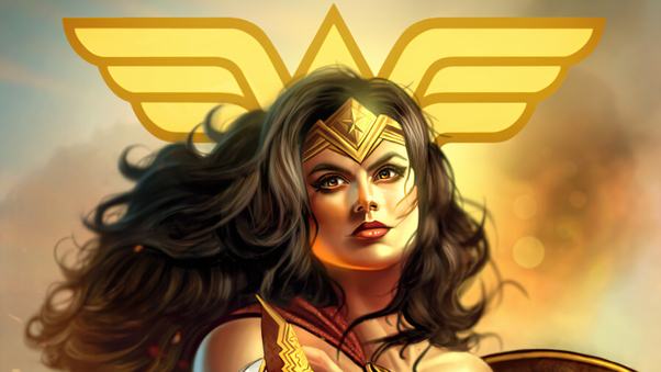 Wonder Strong Woman Wallpaper