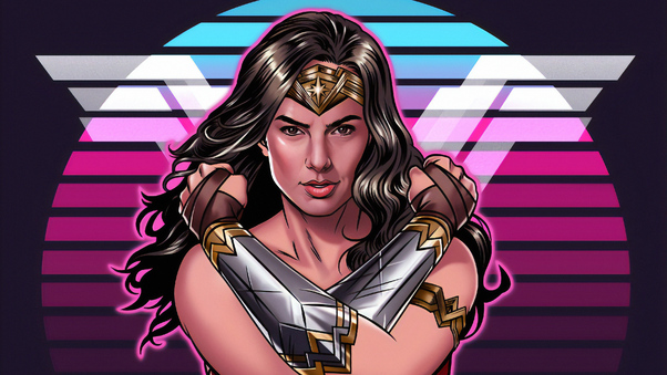 Wonder Woman 1984 Artwork New Wallpaper