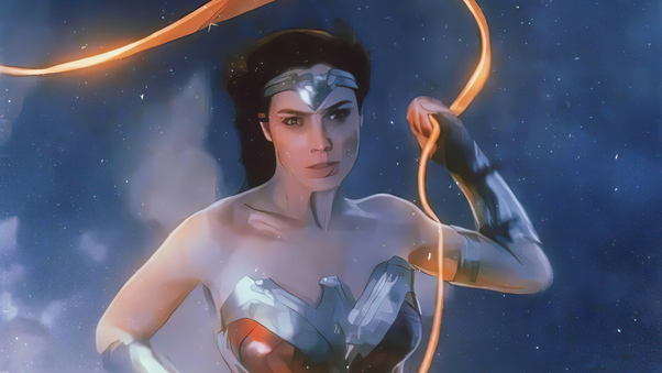Wonder Woman 1984 Movie Art Wallpaper