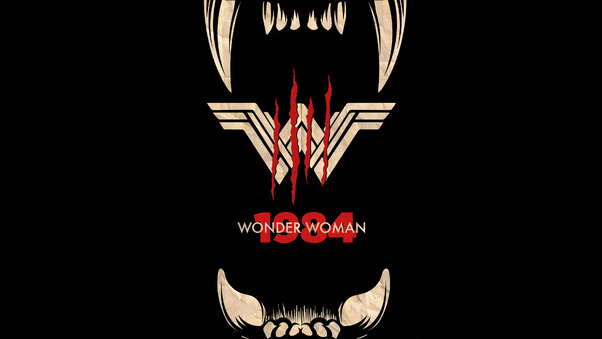 Wonder Woman 1984 Movie Poster Wallpaper