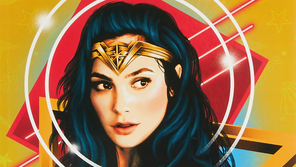 Wonder Woman 1984 New Poster Art Wallpaper
