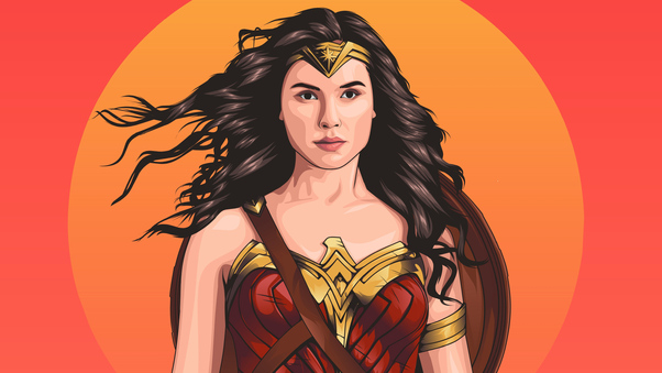 Wonder Woman 2020 Illustration Wallpaper