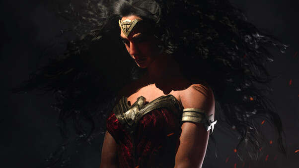 Wonder Woman 3D Art 4k Wallpaper