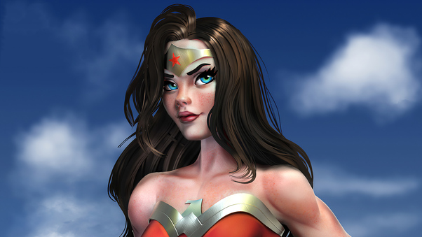 Wonder Woman 3d Print Wallpaper