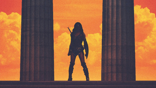 Wonder Woman 4k Artwork Poster Wallpaper