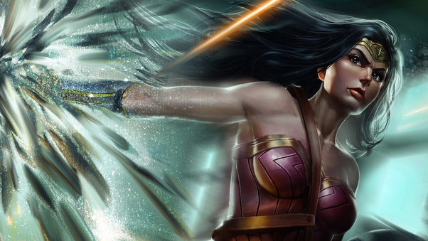 Wonder Woman 4k Digital Arts Wallpaper