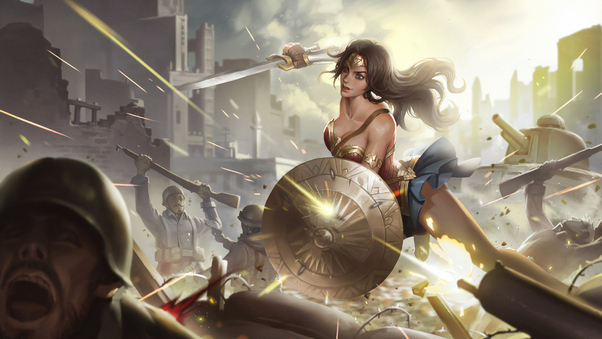 Wonder Woman 4k New Wallpaper