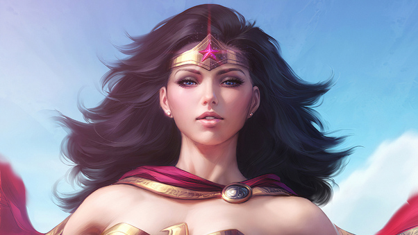Wonder Woman 4knew Art Wallpaper