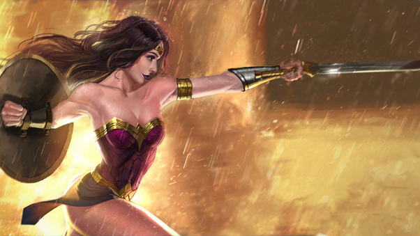 Wonder Woman 4kwarrior Wallpaper