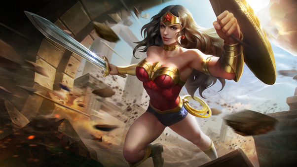 Wonder Woman 5k Artworks Wallpaper