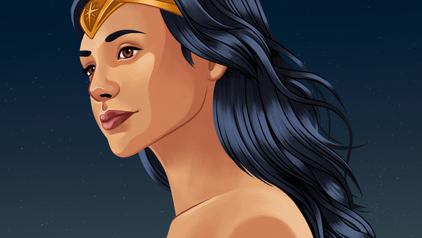 Wonder Woman 5k Illustration Wallpaper