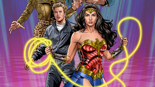 Wonder Woman 84 Fan Made 4k Wallpaper