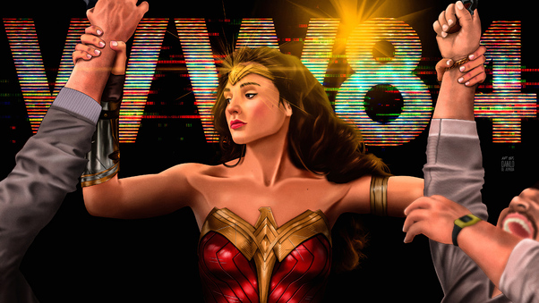 Wonder Woman 84 Newartwork Wallpaper