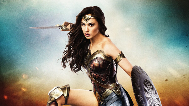 Wonder Woman 8k Poster Wallpaper