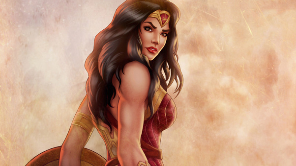Wonder Woman Amazing Art Wallpaper