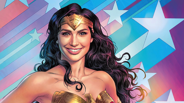 Wonder Woman Amazing Smile Wallpaper