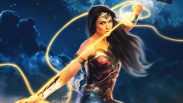 Wonder Woman Angel Of Hope 4k Wallpaper