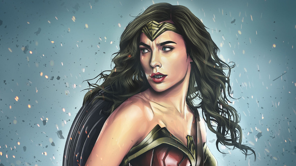 Wonder Woman Art 4k Wallpaper