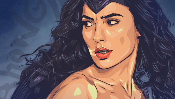 Wonder Woman Art New Wallpaper