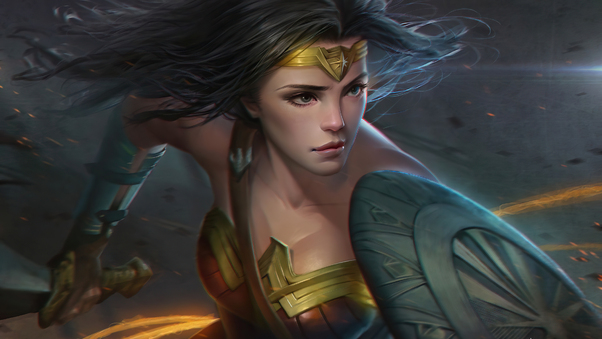 Wonder Woman Art4k 2020 Wallpaper