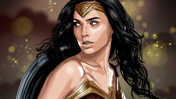 Wonder Woman Artwork 4k Wallpaper
