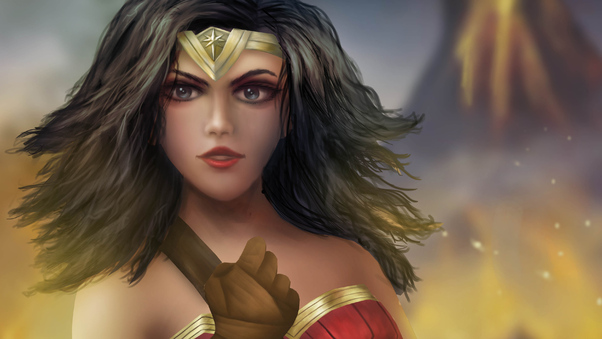 Wonder Woman Artwork New 4k Wallpaper
