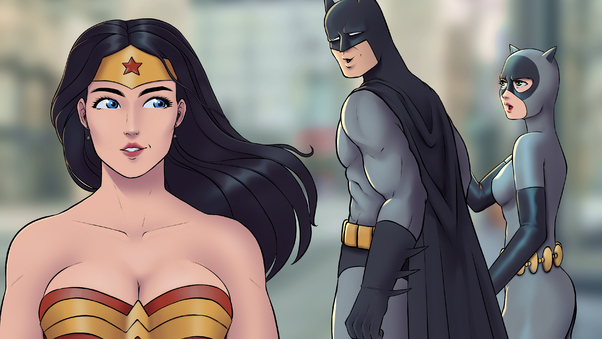 Wonder Woman Batman Wow Wallpaper